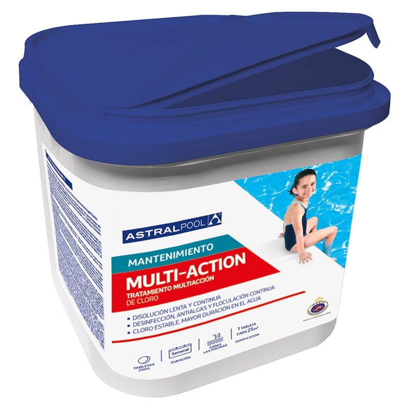 Cloro tabletas multiacción 5KG