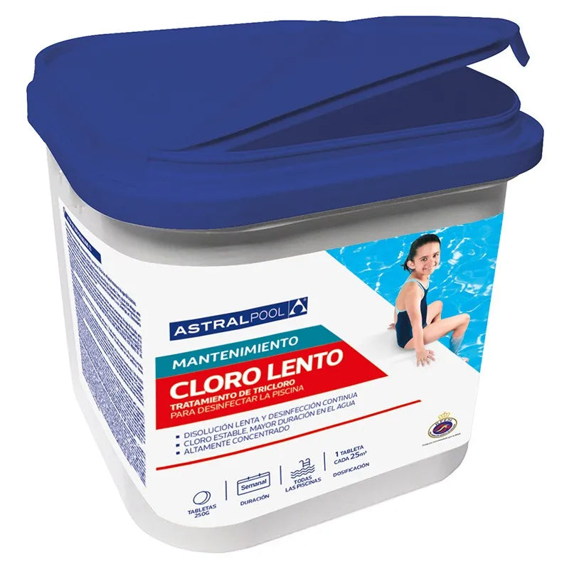 Cloro lento granulado 5KG